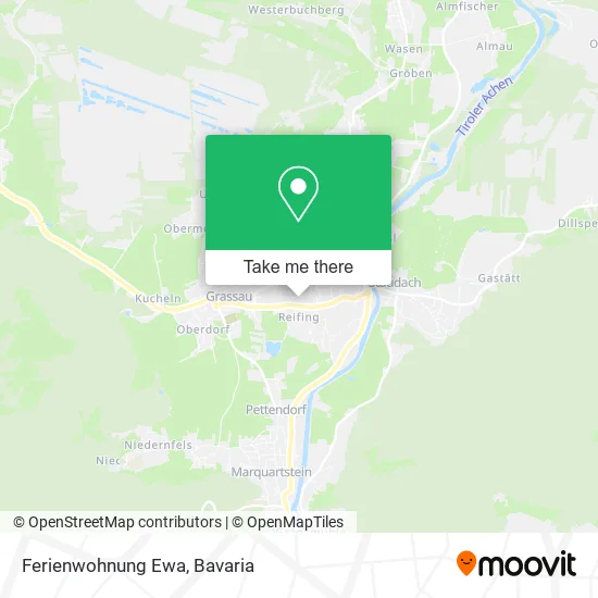Карта Ferienwohnung Ewa