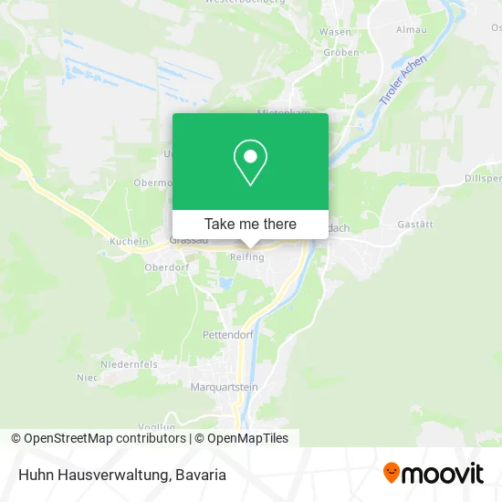 Карта Huhn Hausverwaltung