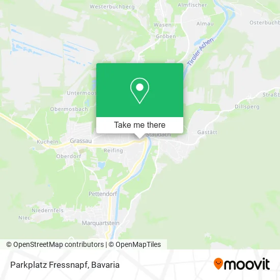 Карта Parkplatz Fressnapf