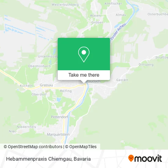 Карта Hebammenpraxis Chiemgau