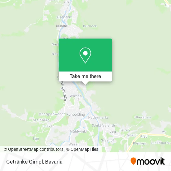 Карта Getränke Gimpl