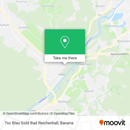 Карта Tsc Blau Gold Bad Reichenhall
