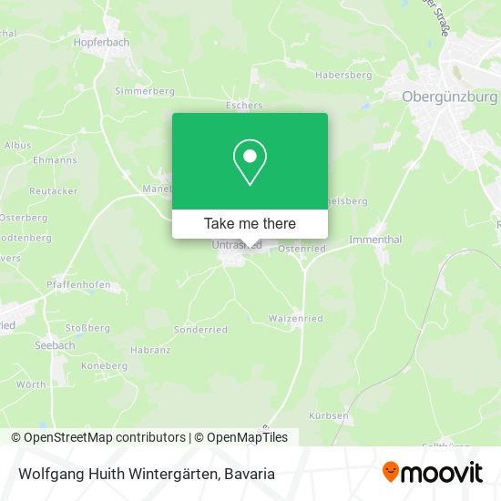 Wolfgang Huith Wintergärten map