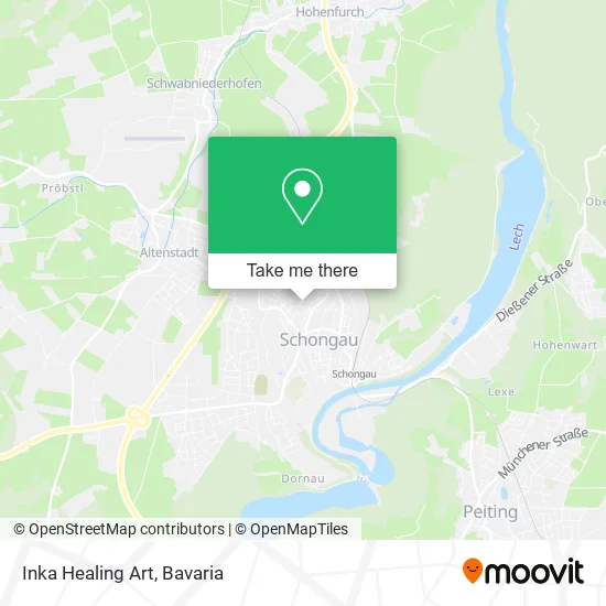 Inka Healing Art map