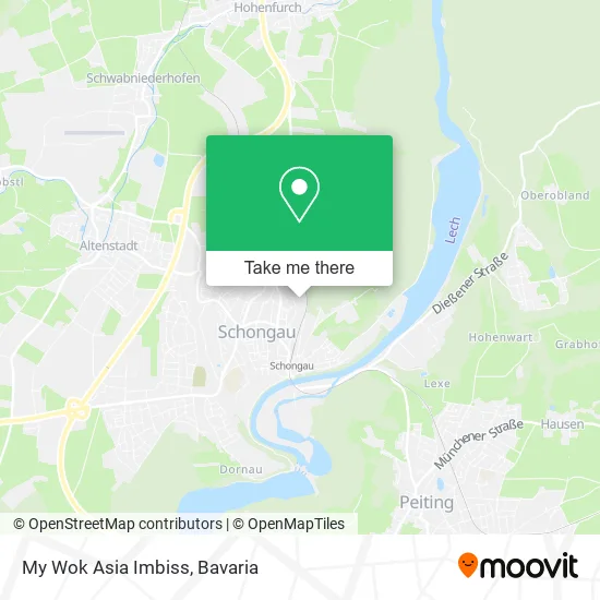 Карта My Wok Asia Imbiss