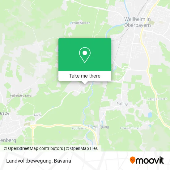 Карта Landvolkbewegung