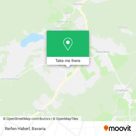 Карта Reifen Haberl