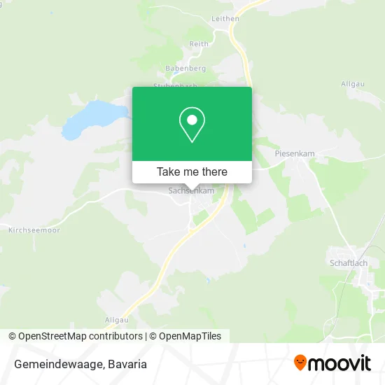 Карта Gemeindewaage