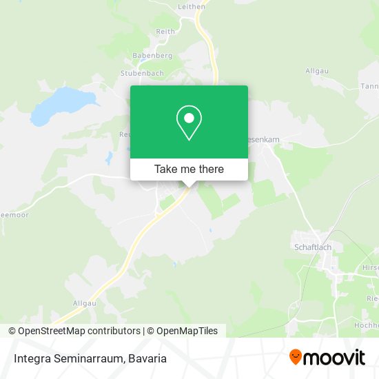 Integra Seminarraum map
