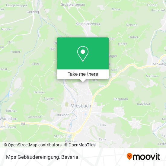 Mps Gebäudereinigung map