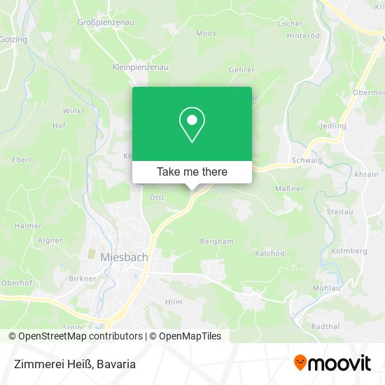 Карта Zimmerei Heiß