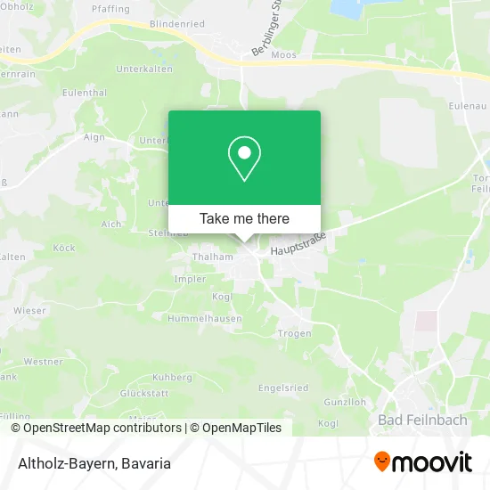 Карта Altholz-Bayern
