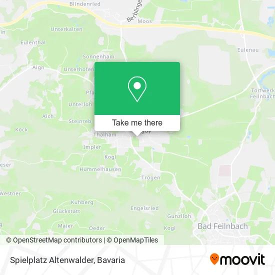 Карта Spielplatz Altenwalder