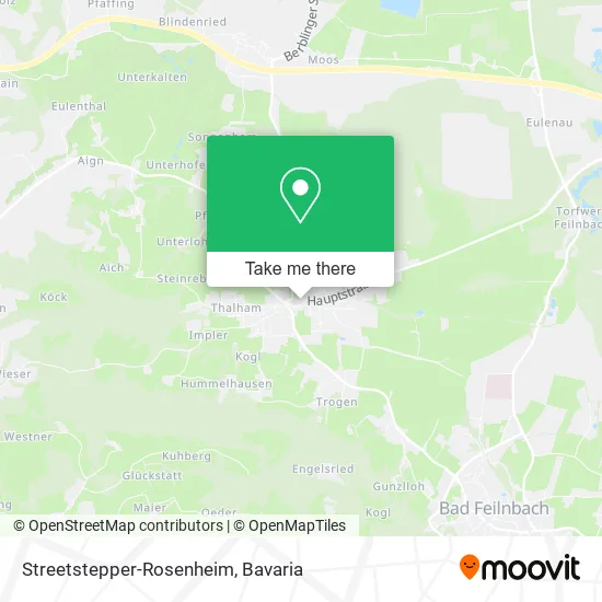Карта Streetstepper-Rosenheim