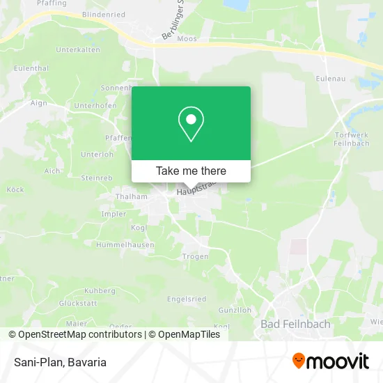 Карта Sani-Plan