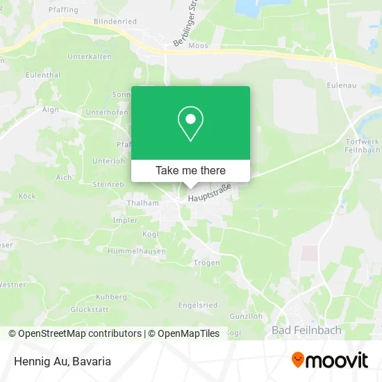 Карта Hennig Au