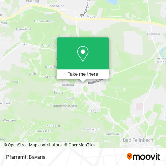 Карта Pfarramt