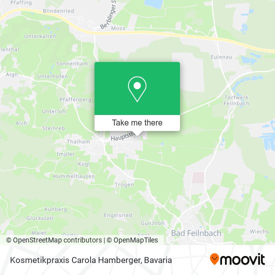 Kosmetikpraxis Carola Hamberger map