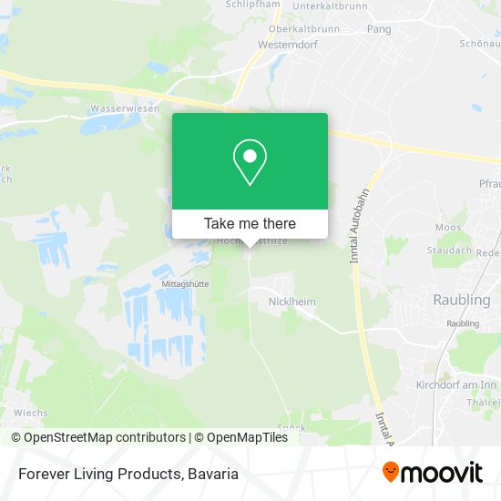 Forever Living Products map