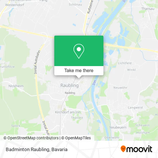 Карта Badminton Raubling