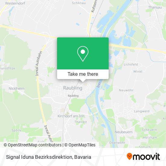 Карта Signal Iduna Bezirksdirektion