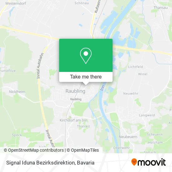 Карта Signal Iduna Bezirksdirektion