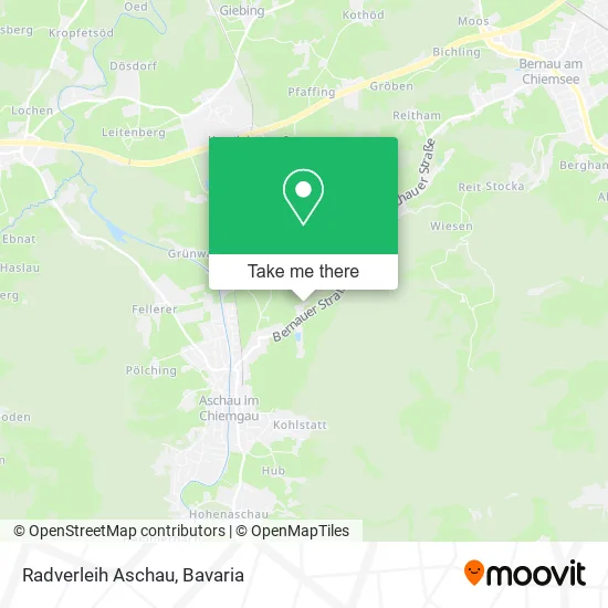 Карта Radverleih Aschau