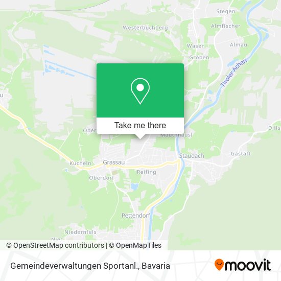 Gemeindeverwaltungen Sportanl. map
