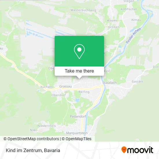 Карта Kind im Zentrum