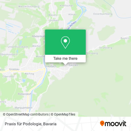 Praxis für Podologie map