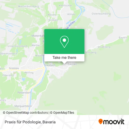 Карта Praxis für Podologie