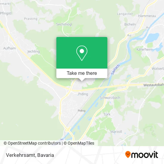 Карта Verkehrsamt