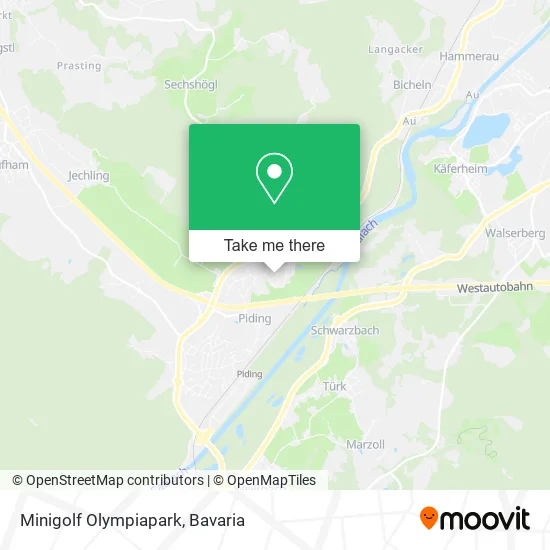 Карта Minigolf Olympiapark