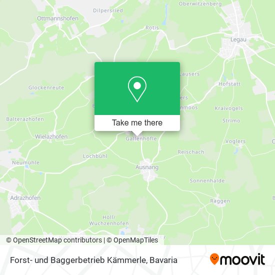 Forst- und Baggerbetrieb Kämmerle map