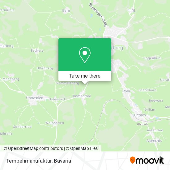Карта Tempehmanufaktur