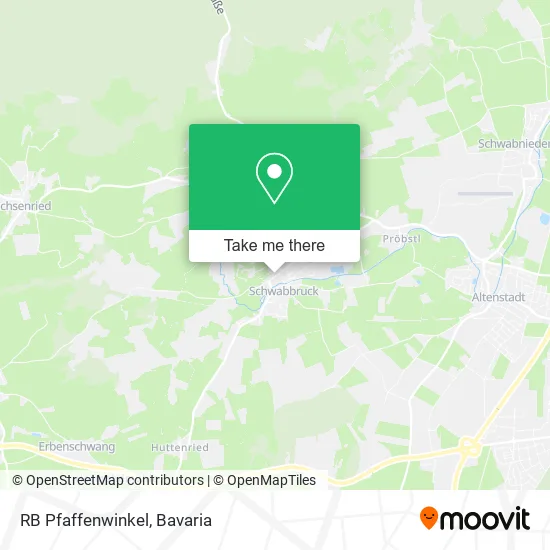 Карта RB Pfaffenwinkel