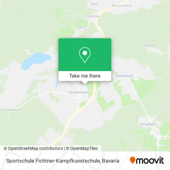 Карта Sportschule Fichtner-Kampfkunstschule