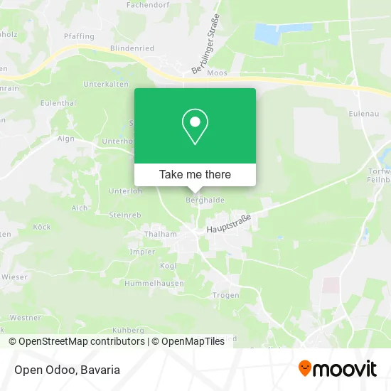 Карта Open Odoo