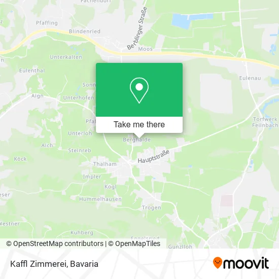 Карта Kaffl Zimmerei