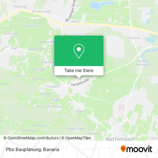 Карта Pbs Bauplanung