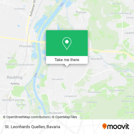 Карта St. Leonhards Quellen