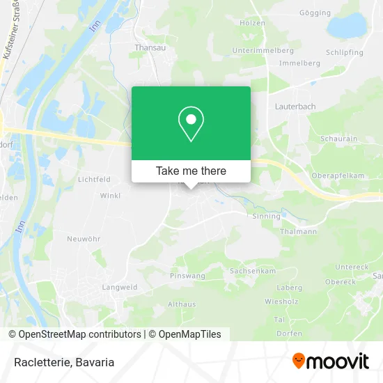 Карта Racletterie