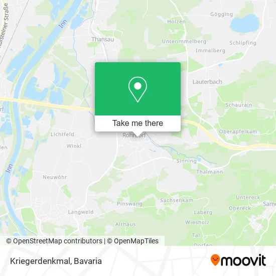 Карта Kriegerdenkmal