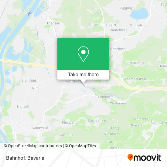 Карта Bahnhof