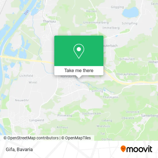Карта Gifa