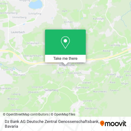 Dz Bank AG Deutsche Zentral Genossenschaftsbank map