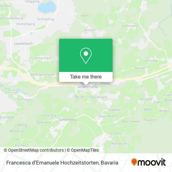 Francesca d'Emanuele Hochzeitstorten map