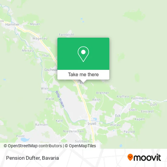 Карта Pension Dufter