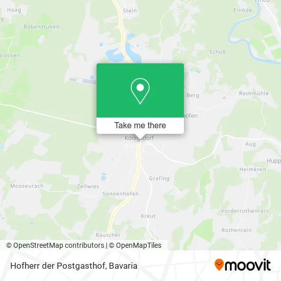 Карта Hofherr der Postgasthof