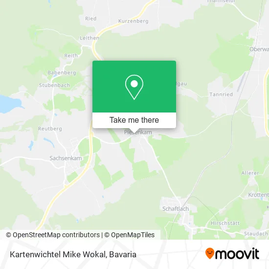 Карта Kartenwichtel Mike Wokal